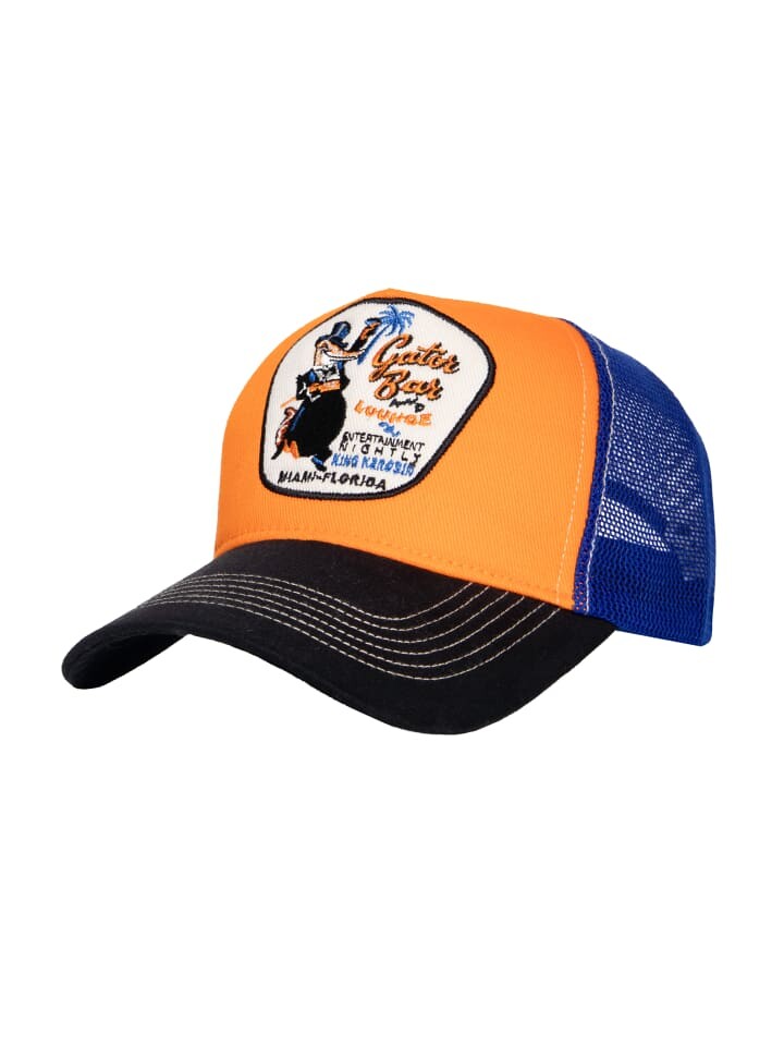 Бейсболка King Kerosin Trucker Gator Bar and Lounge, оранжевый
Бейсболка King Kerosin Trucker Gator Bar and Lounge, оранжевый