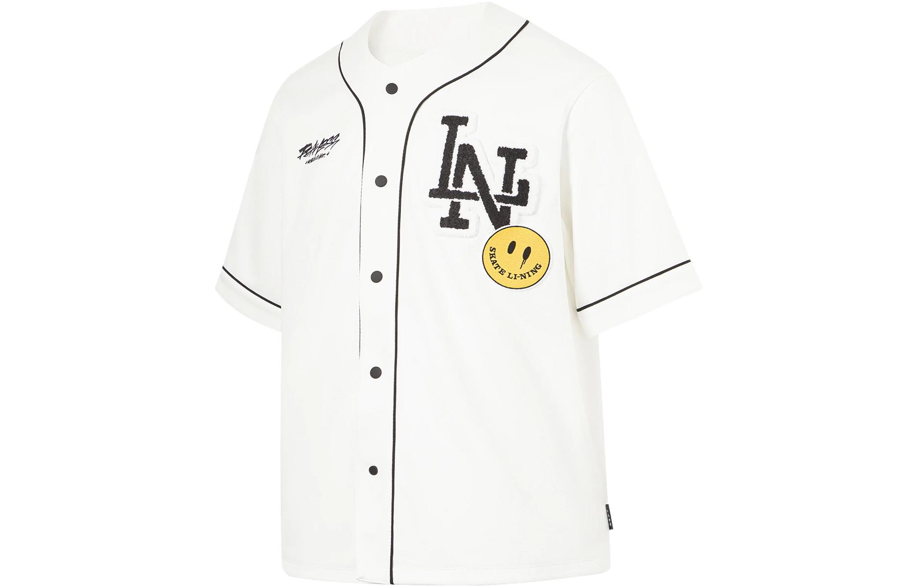 LiNing Рубашка унисекс цвета слоновой кости
LiNing Рубашка унисекс цвета слоновой кости