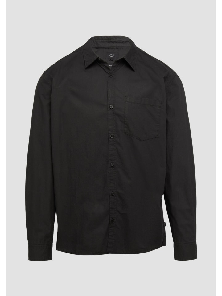 Рубашка 9999_черная QS
Рубашка 9999_черная QS