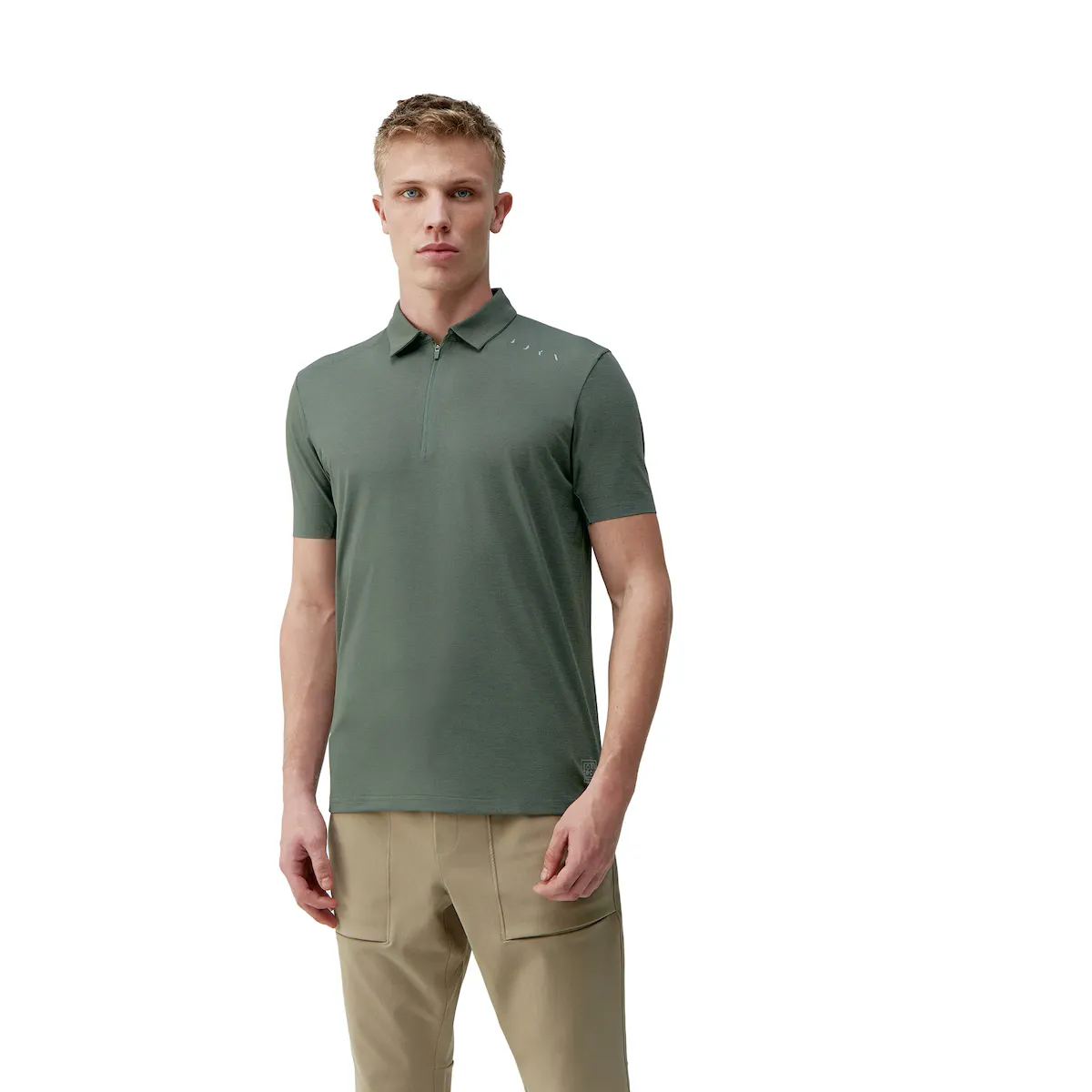 Kariba Born Living Yoga Мужская рубашка поло, темно-зеленый
Kariba Born Living Yoga Мужская рубашка поло, темно-зеленый