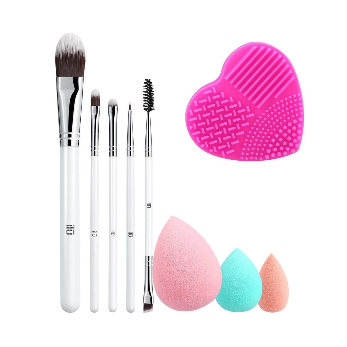 Ilū, набор аксессуаров для макияжа, 9 шт
Ilū, набор аксессуаров для макияжа, 9 шт