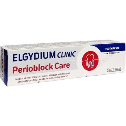 Зубная паста Clinic Perioblock Care 75 мл Elgydium
Зубная паста Clinic Perioblock Care 75 мл Elgydium