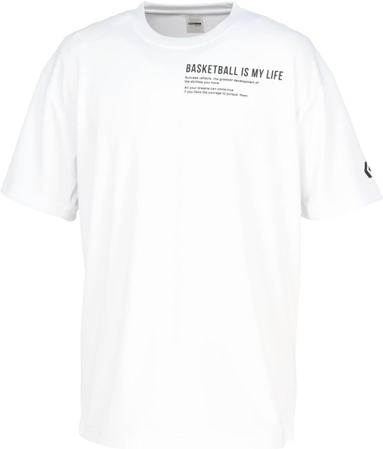 Баскетбольная футболка Converse CB252363 с коротким рукавом и принтом, влагоотводящая, быстросохнущая, унисекс, белый
Баскетбольная футболка Converse CB252363 с коротким рукавом и принтом, влагоотводящая, быстросохнущая, унисекс, белый