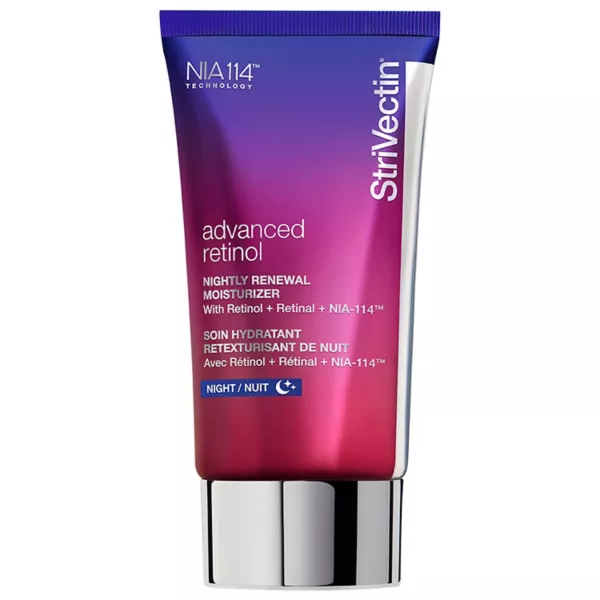 Ночной обновляющий увлажняющий крем для лица с ретинолом Advanced Retinol Strivectin
Ночной обновляющий увлажняющий крем для лица с ретинолом Advanced Retinol Strivectin