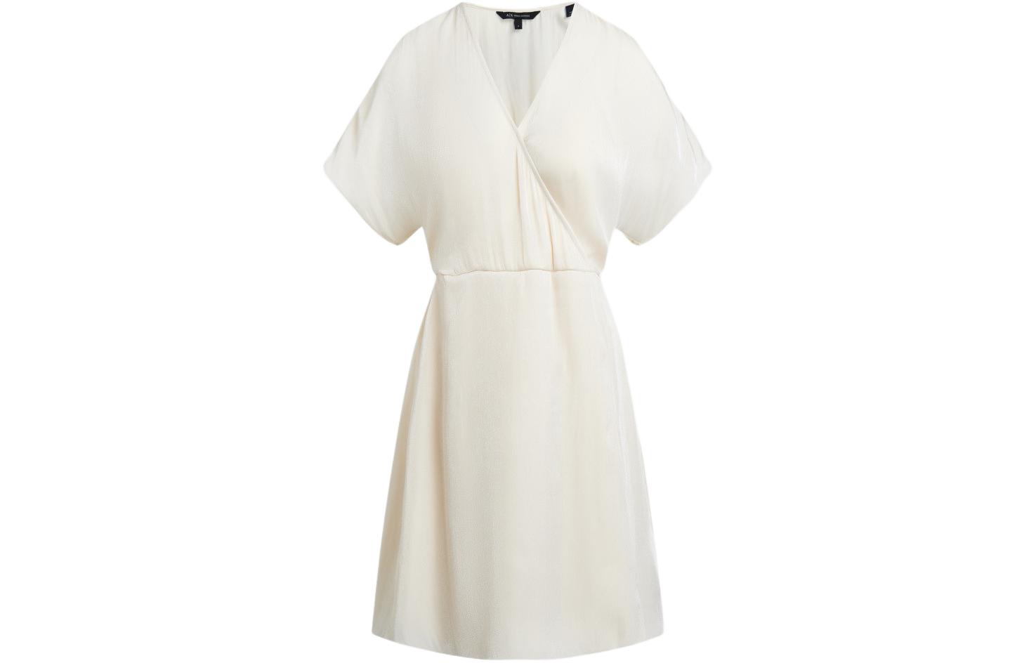 Облегающее шифоновое мини-платье ARMANI EXCHANGE, бежевое
Облегающее шифоновое мини-платье ARMANI EXCHANGE, бежевое