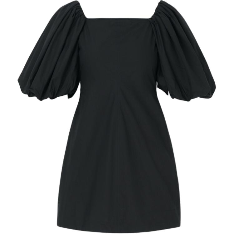 Женское платье с коротким рукавом GANNI, черный
Женское платье с коротким рукавом GANNI, черный