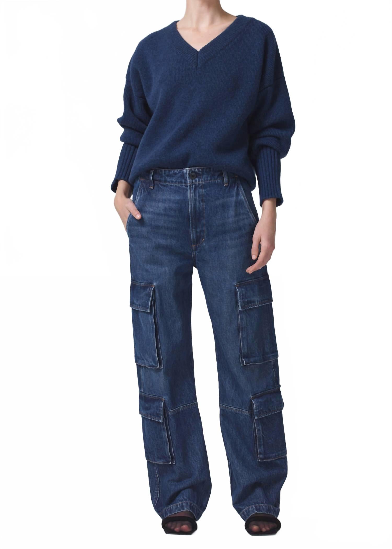 Джинсовые карго-штаны Delena в цвете Alma Citizens of Humanity, Alma 
Джинсовые карго-штаны Delena в цвете Alma Citizens of Humanity, Alma