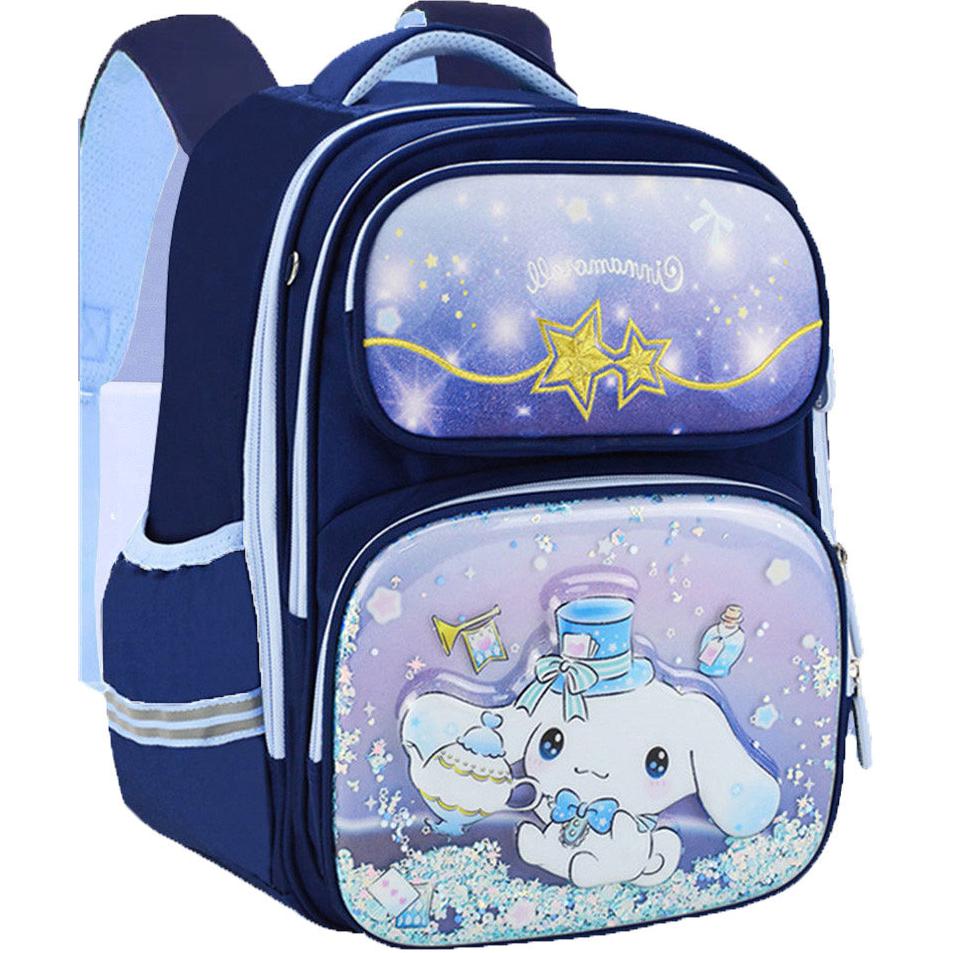Sanrio Детский рюкзак из полиэстера с искусственной кожей фиолетовый синий розовый, Cinnamon dog sapphire blue 
Sanrio Детский рюкзак из полиэстера с искусственной кожей фиолетовый синий розовый, Cinnamon dog sapphire blue