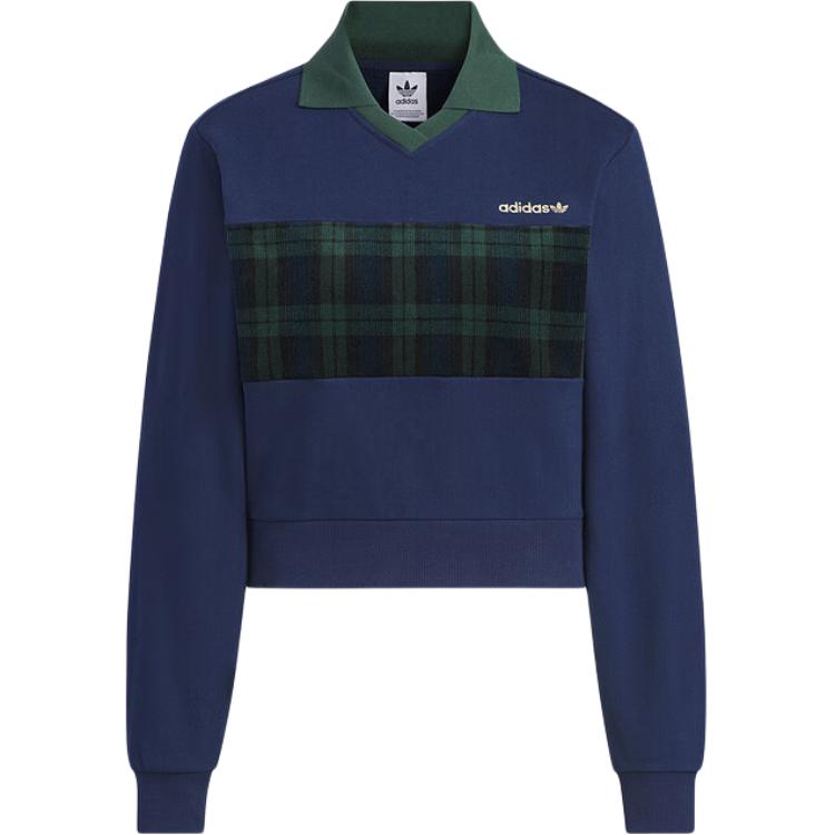 Свитшот женский темно-индиго Adidas Originals 
Свитшот женский темно-индиго Adidas Originals