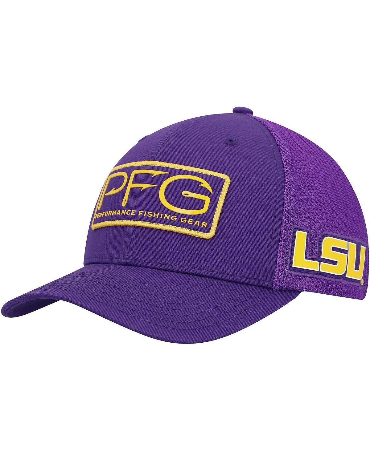 Мужская фиолетовая шляпа LSU Tigers PFG Hooks Flex Hat Columbia
Мужская фиолетовая шляпа LSU Tigers PFG Hooks Flex Hat Columbia