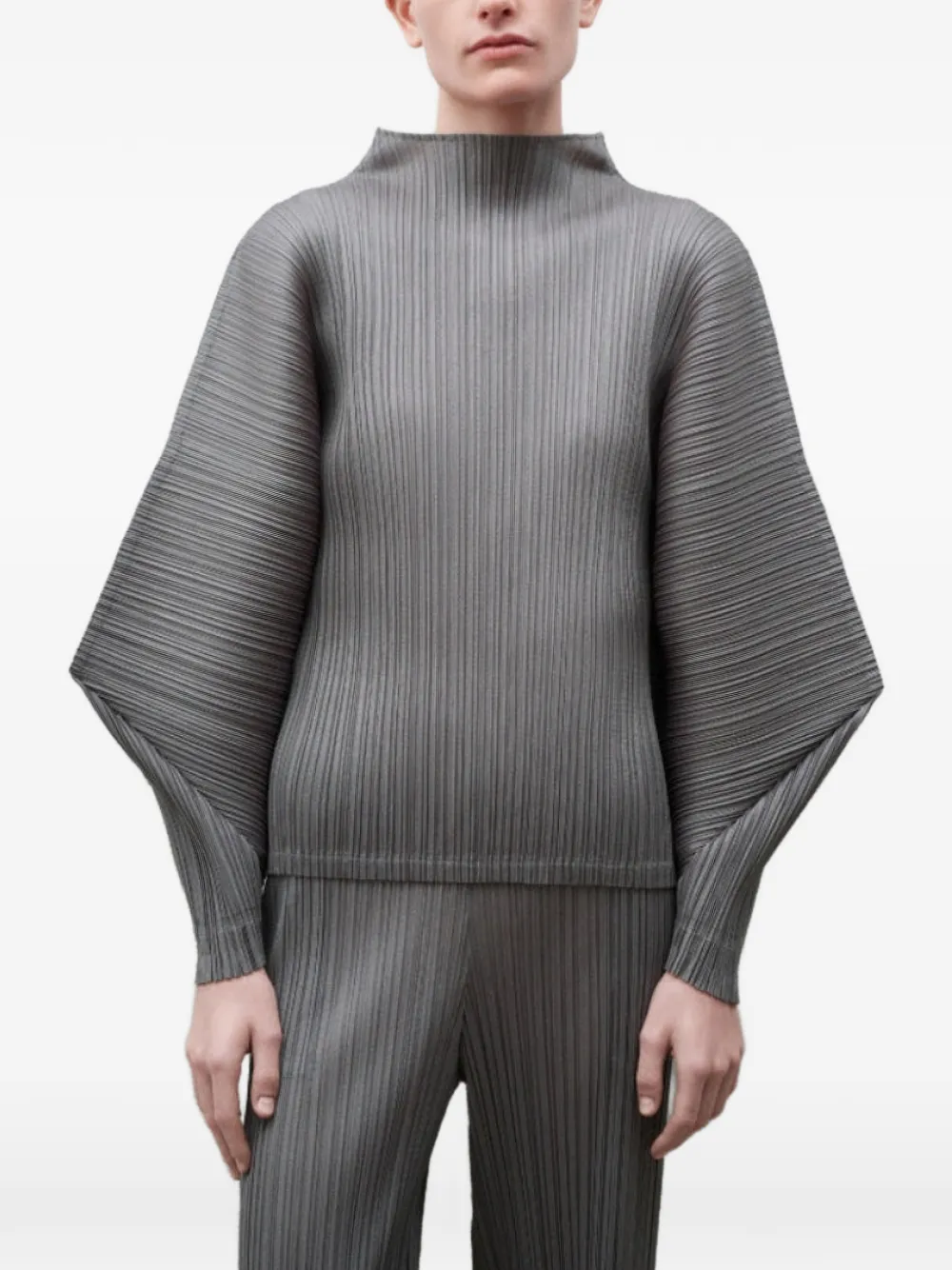 Плиссированная рубашка Skyline Pleats Please Issey Miyake, серый
Плиссированная рубашка Skyline Pleats Please Issey Miyake, серый