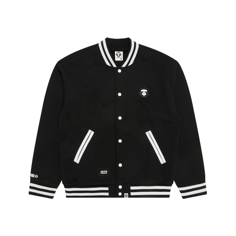 By *A Bathing APE Logo patch Bomber Jacket Aape, черный
By *A Bathing APE Logo patch Bomber Jacket Aape, черный