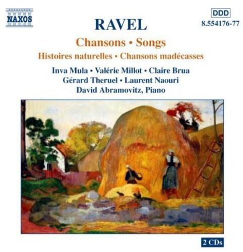 CD диск Ravel / Mula / Millot / Brua / Naouri / Abramovitz: Songs for Voice & Piano
CD диск Ravel / Mula / Millot / Brua / Naouri / Abramovitz: Songs for Voice & Piano