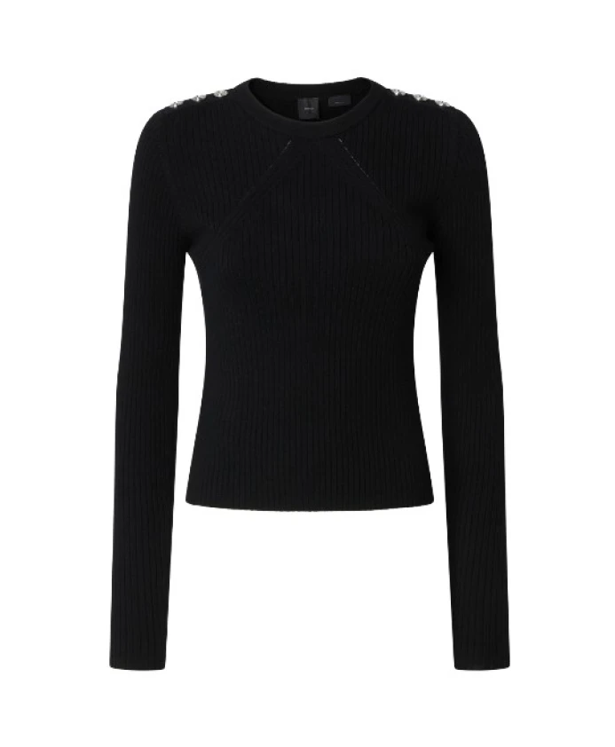 Пуловер Robusto Pinko, черный
Пуловер Robusto Pinko, черный