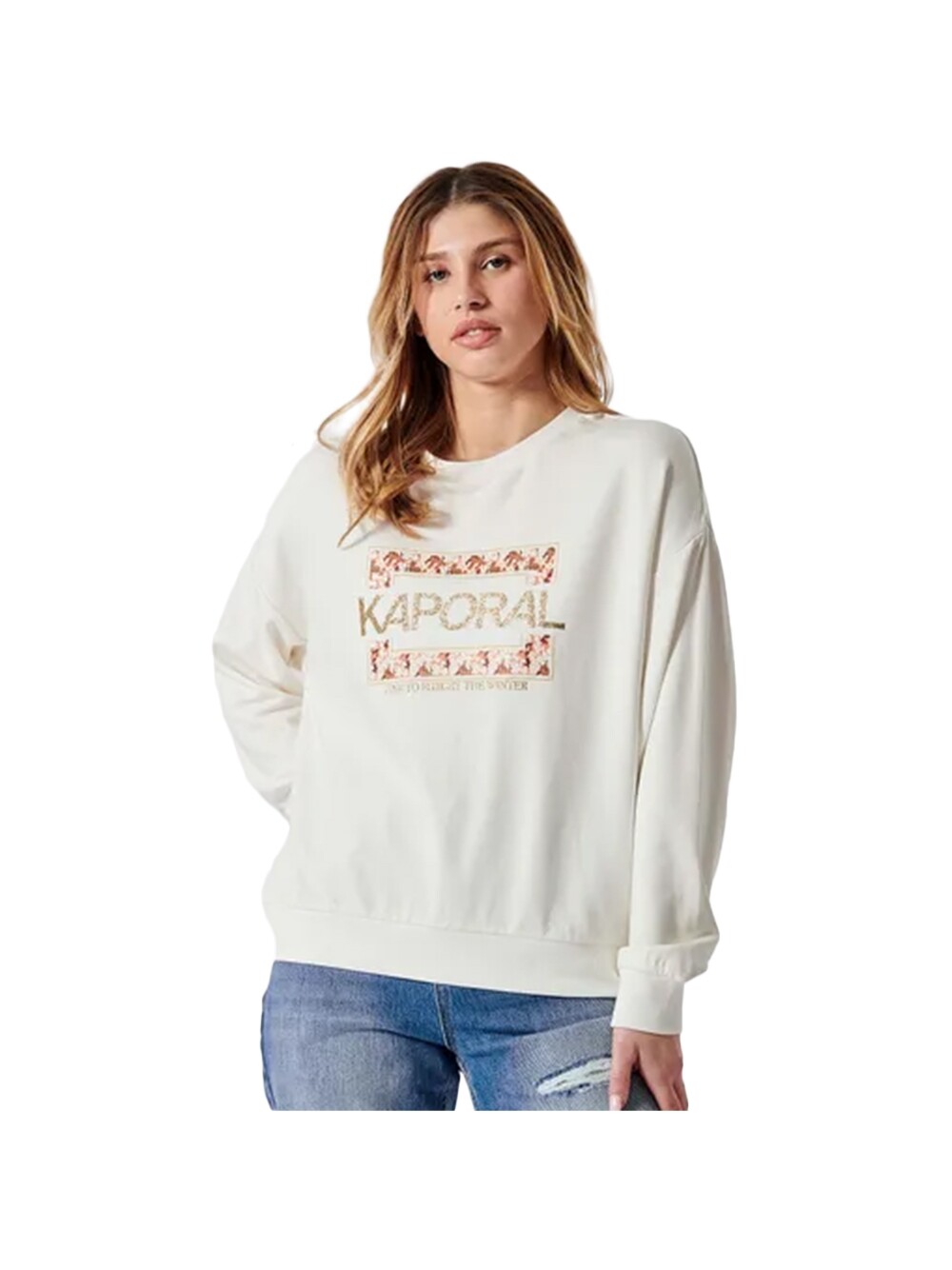 Толстовка спереди Kaporal, белый
Толстовка спереди Kaporal, белый