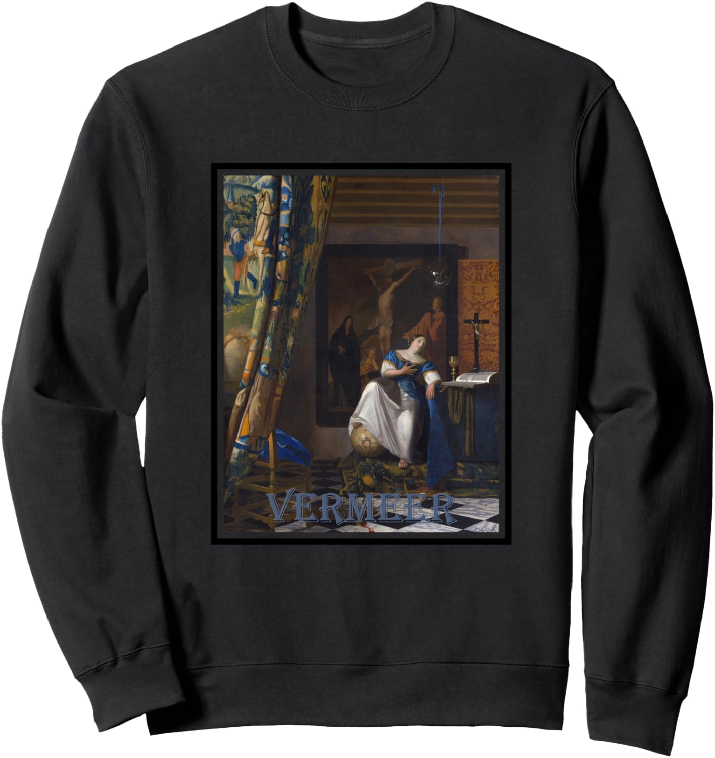 Толстовка с надписью «Алегория веры Вермеера» Liminalthreads, черный
Толстовка с надписью «Алегория веры Вермеера» Liminalthreads, черный