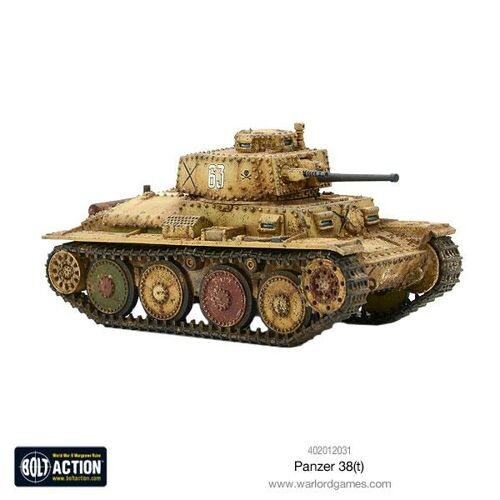 Фигурки Panzer 38(T) Warlord Games
Фигурки Panzer 38(T) Warlord Games