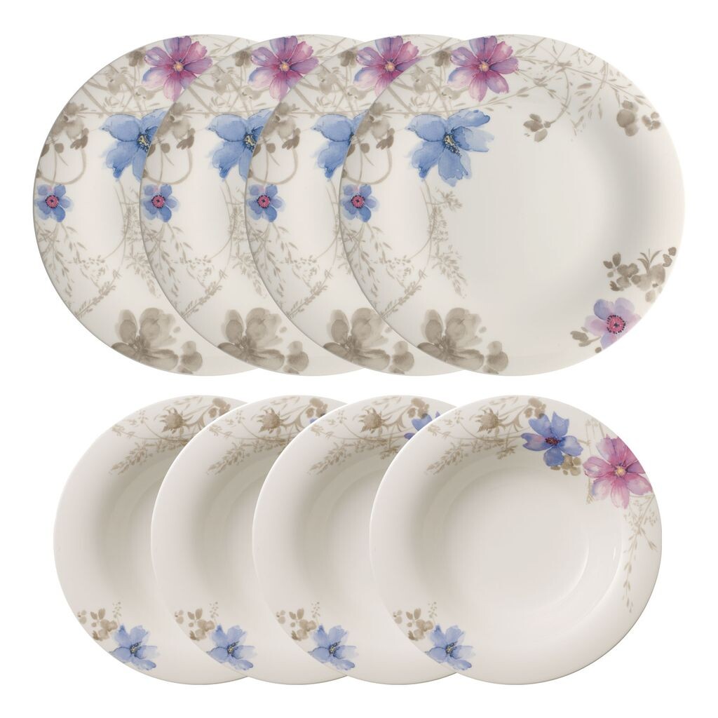 Villeroy & Boch Mariefleur Gris Обеденный сервиз Basic, 12 предметов, фарфор премиум-класса, цвет: разноцветный, мультиколор
Villeroy & Boch Mariefleur Gris Обеденный сервиз Basic, 12 предметов, фарфор премиум-класса, цвет: разноцветный, мультиколор