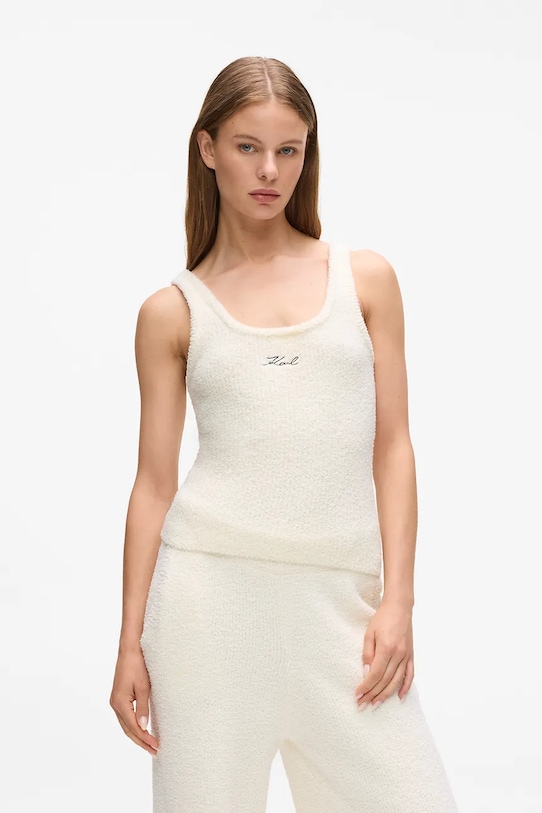Футболка без рукавов Karl Lagerfeld, белый
Футболка без рукавов Karl Lagerfeld, белый