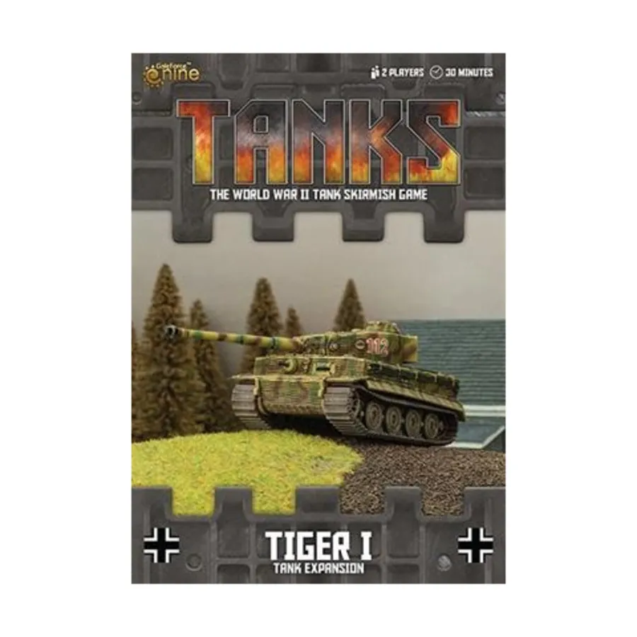 Тигр I, Tanks Miniatures Game - German (Gale Force Nine) (15mm)
Тигр I, Tanks Miniatures Game - German (Gale Force Nine) (15mm)