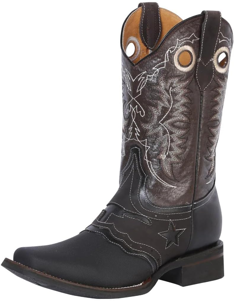 Мужские сапоги El General Western Cowboy Keblar черные, премиальная кожа, квадратный носок Generic
Мужские сапоги El General Western Cowboy Keblar черные, премиальная кожа, квадратный носок Generic