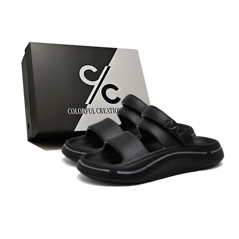 Пляжные сандалии мужские Colorful Creations, Black Gray
Пляжные сандалии мужские Colorful Creations, Black Gray