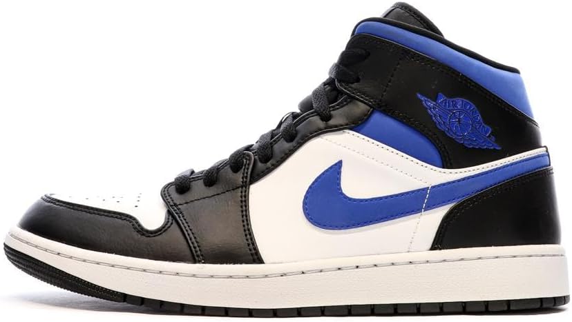 Мужские кроссовки Nike Air Jordan 1 Mid, белый/синий/черный
Мужские кроссовки Nike Air Jordan 1 Mid, белый/синий/черный