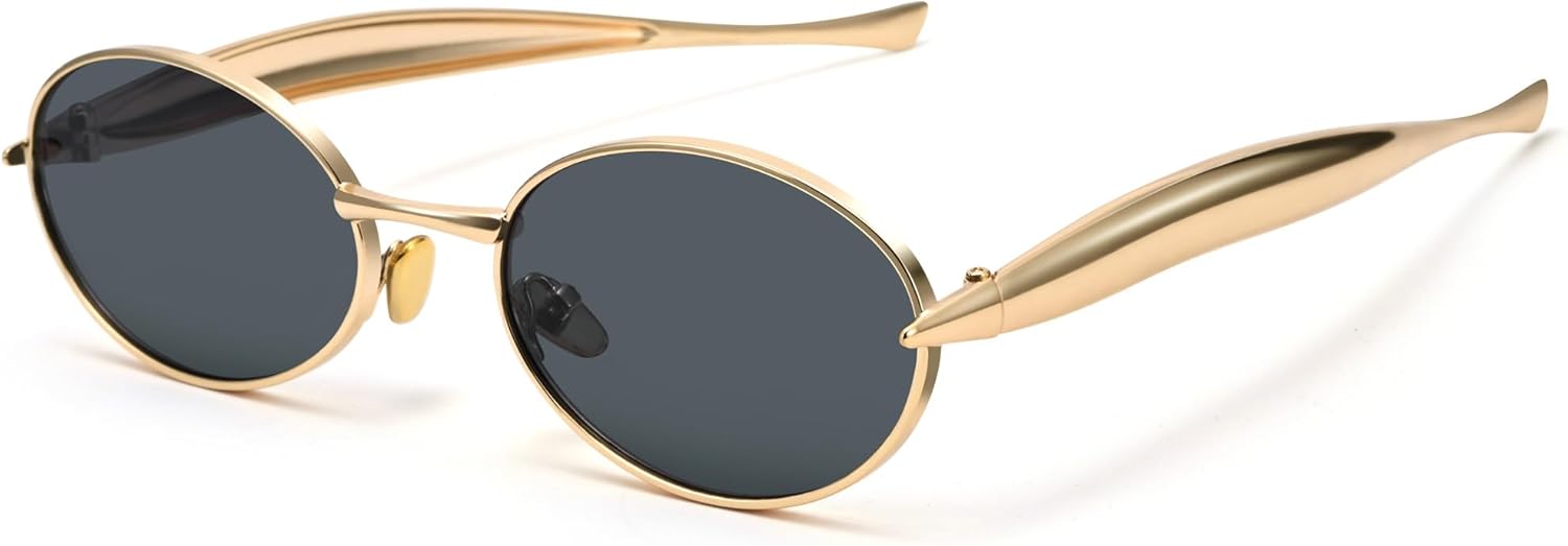 Солнцезащитные очки Pro Acme Small Retro Oval для женщин и мужчин, золотистая металлическая оправа, винтажные солнцезащитные очки 90-х годов, модные дизайнерские очки 2025 года, Gold/Grey
Солнцезащитные очки Pro Acme Small Retro Oval для женщин и мужчин, золотистая металлическая оправа, винтажные солнцезащитные очки 90-х годов, модные дизайнерские очки 2025 года, Gold/Grey