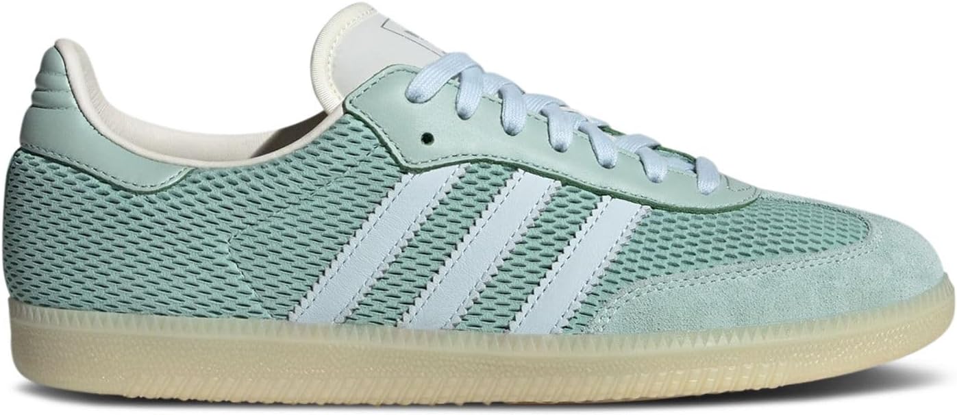 Мужские кроссовки adidas Samba OG, слоновая кость/зеленый
Мужские кроссовки adidas Samba OG, слоновая кость/зеленый
