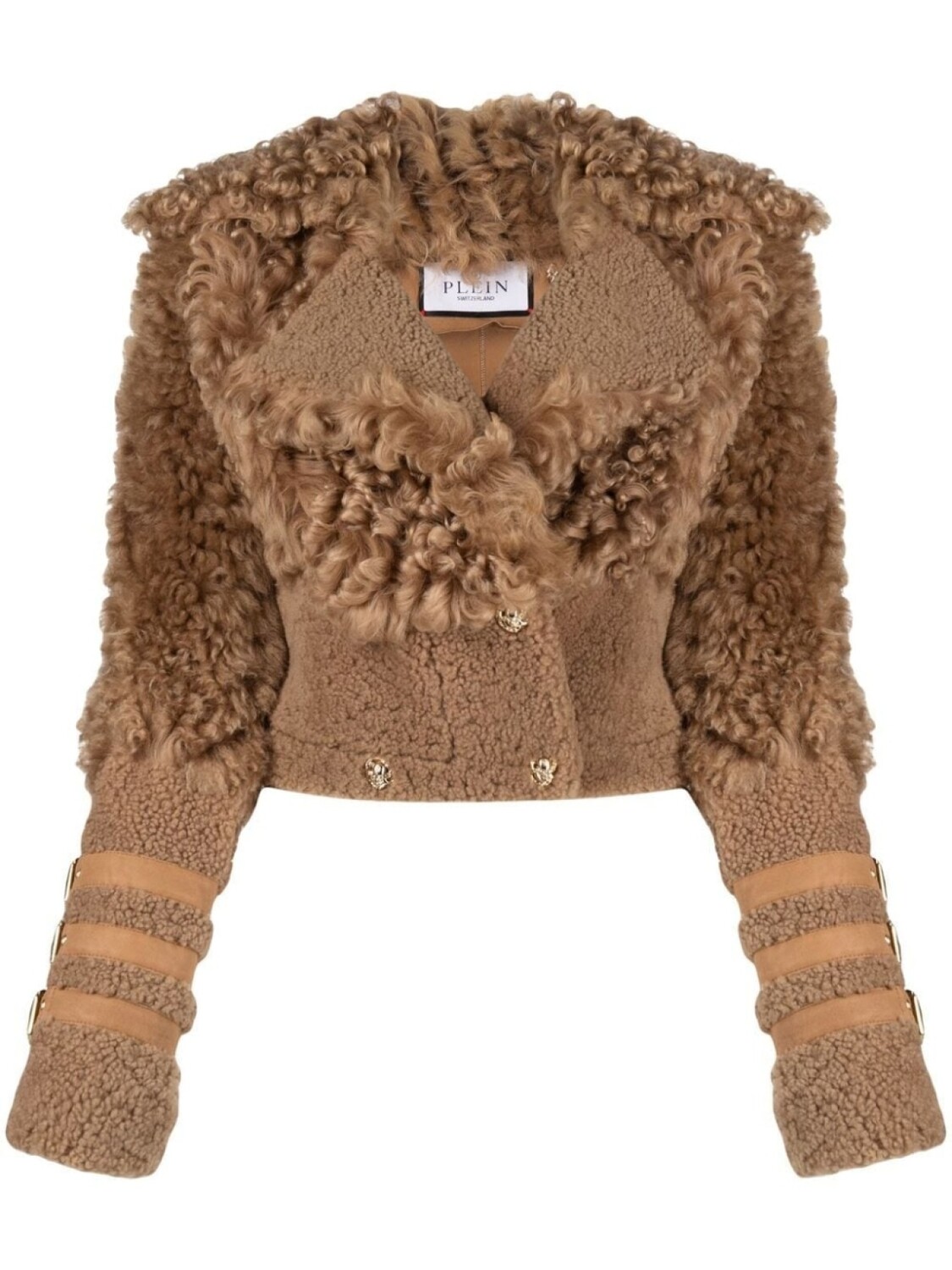 Philipp Plein дубленка Gothic Plein, нейтральный цвет
Philipp Plein дубленка Gothic Plein, нейтральный цвет