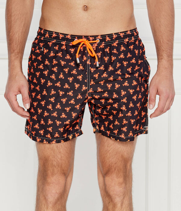 Шорты мужские St.Barth с принтом из омаров, черный
Шорты мужские St.Barth с принтом из омаров, черный