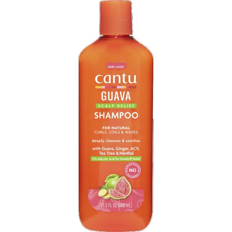 Шампунь для кожи головы с гуавой и имбирем Cantu, 400 ml
Шампунь для кожи головы с гуавой и имбирем Cantu, 400 ml