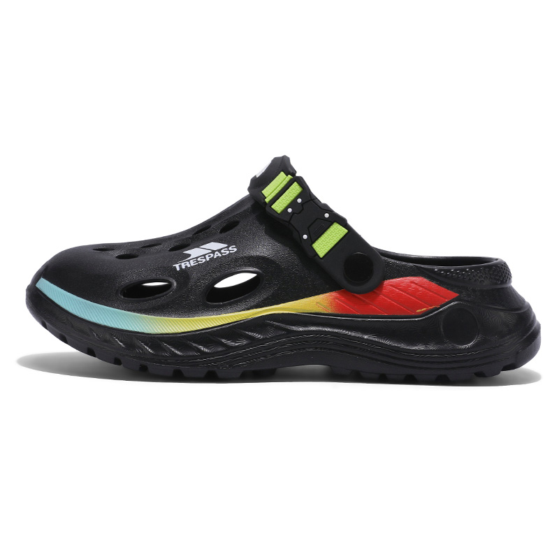 TRESPASS Мужские противоскользящие тапочки с закрытым носком EVA черные, цвет Black
TRESPASS Мужские противоскользящие тапочки с закрытым носком EVA черные, цвет Black