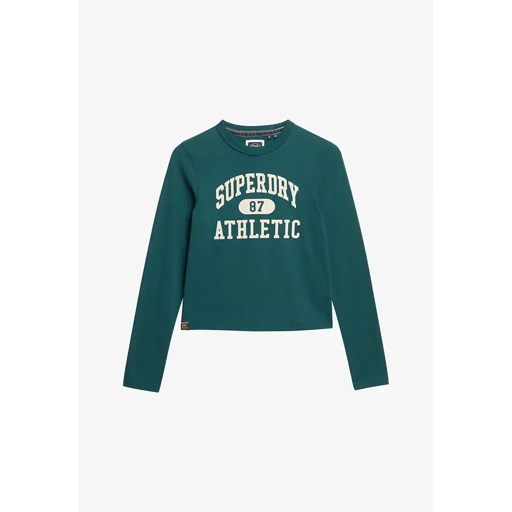 Футболка Superdry Athletic Ringer Slim Long sleeve, зеленый
Футболка Superdry Athletic Ringer Slim Long sleeve, зеленый