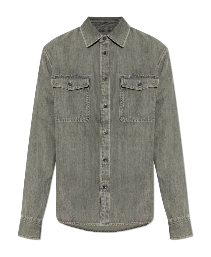 Джинсовая рубашка Jack Infuse Rag & Bone, серый
Джинсовая рубашка Jack Infuse Rag & Bone, серый