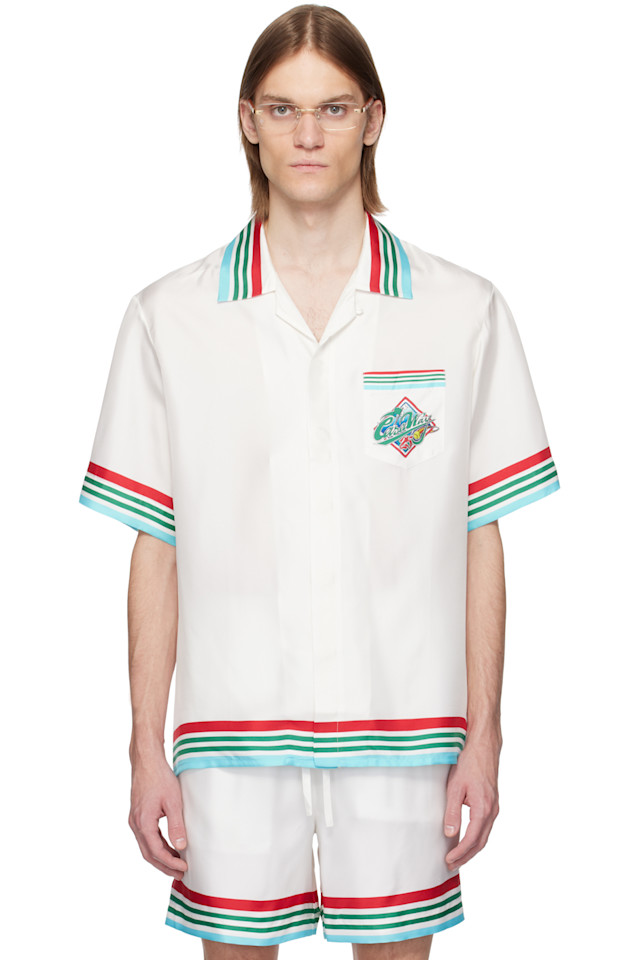 Шелковая рубашка Casa way' world series Casablanca, белый
Шелковая рубашка Casa way' world series Casablanca, белый