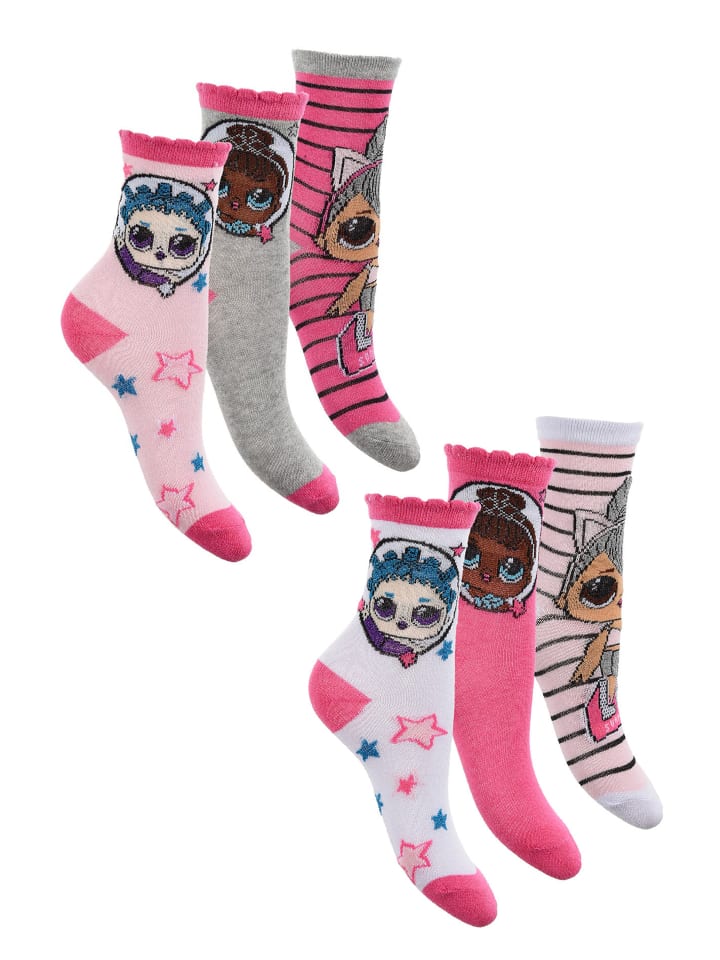 Носки L.O.L. Surprise, разноцветный
Носки L.O.L. Surprise, разноцветный