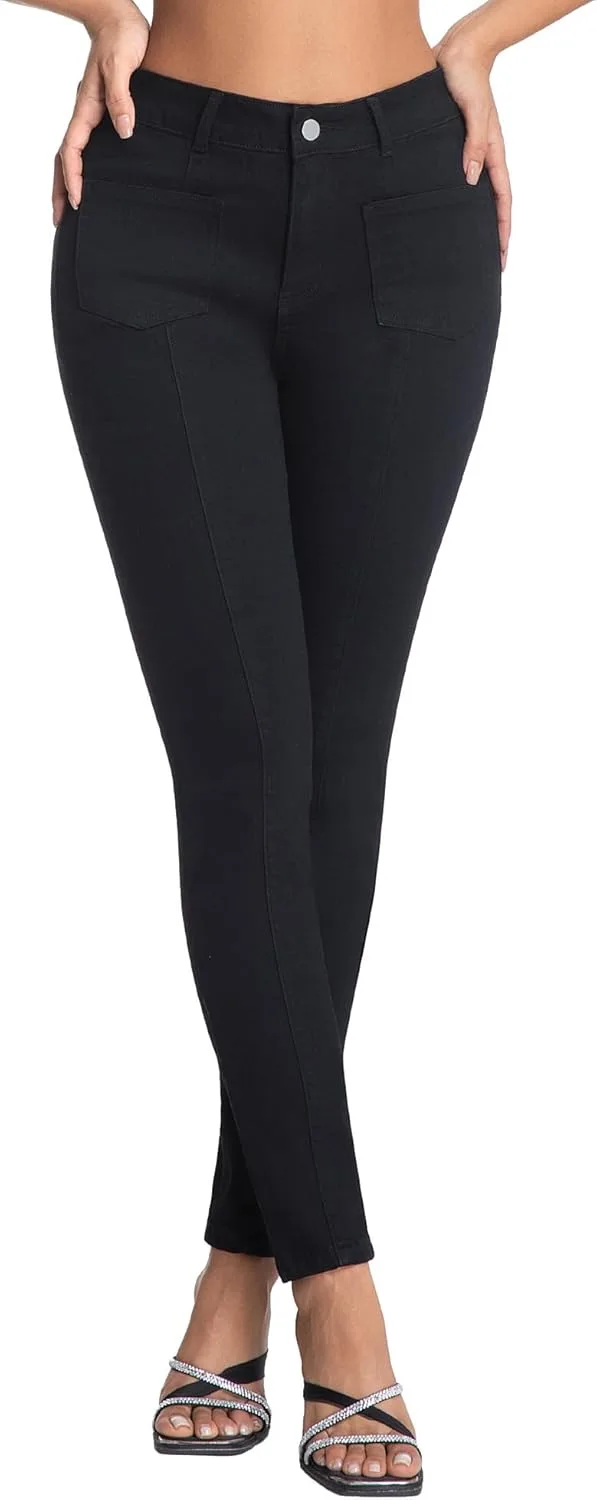 Высокие джинсы с утягивающим эффектом Stretchy Denim Jeggings Myzellia
Высокие джинсы с утягивающим эффектом Stretchy Denim Jeggings Myzellia