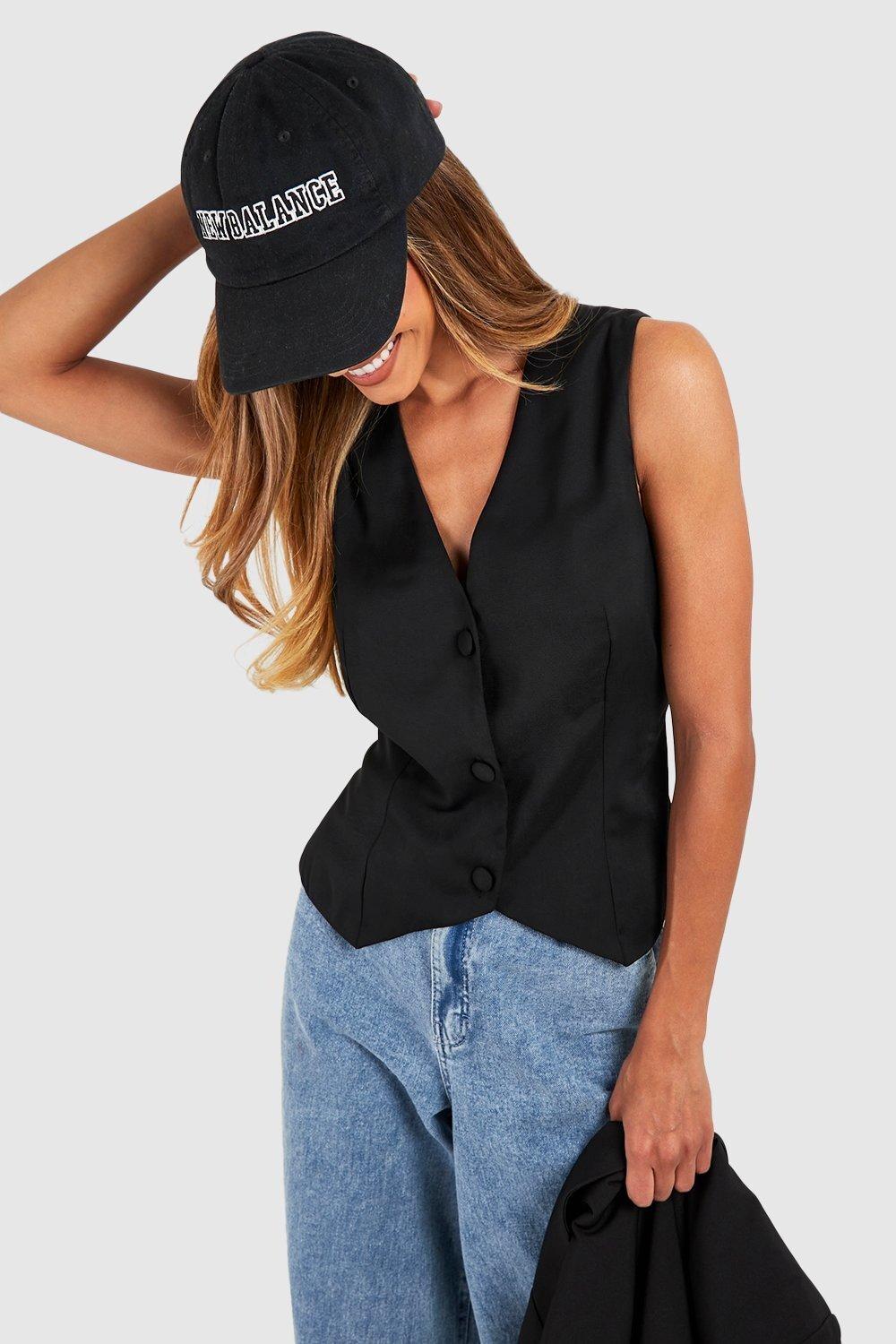 Индивидуальный тканый жилет boohoo, черный
Индивидуальный тканый жилет boohoo, черный