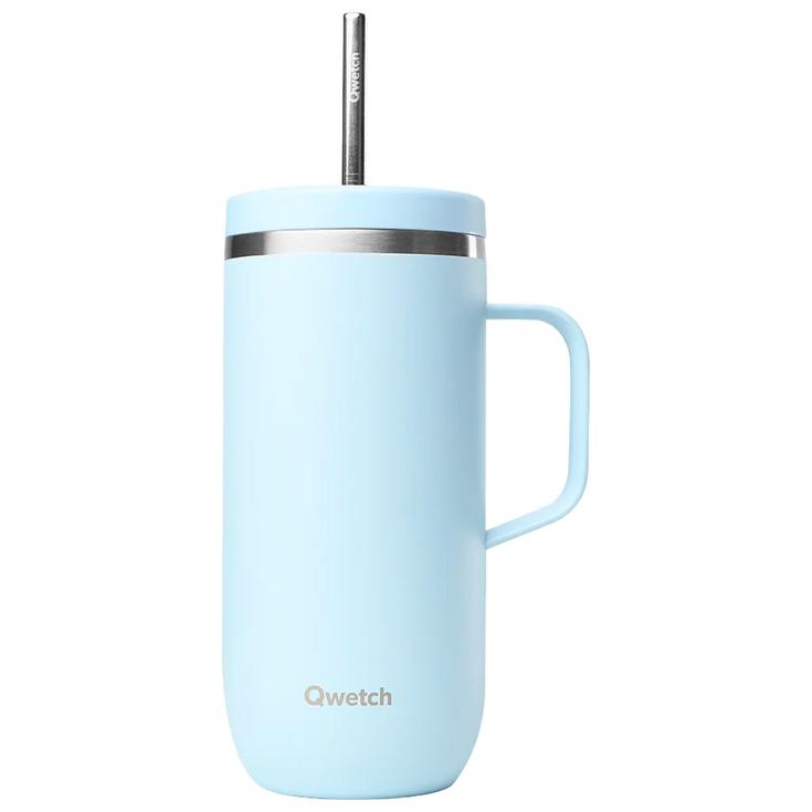 Кружка холодная 600 мл + anse pastel bleu Qwetch 
Кружка холодная 600 мл + anse pastel bleu Qwetch