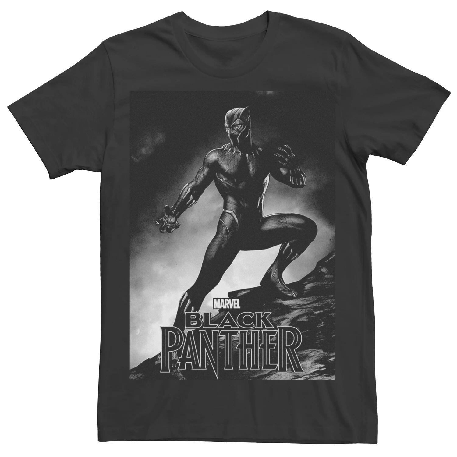 Мужская футболка с рисунком Marvel Black Panther Posing Licensed Character
Мужская футболка с рисунком Marvel Black Panther Posing Licensed Character