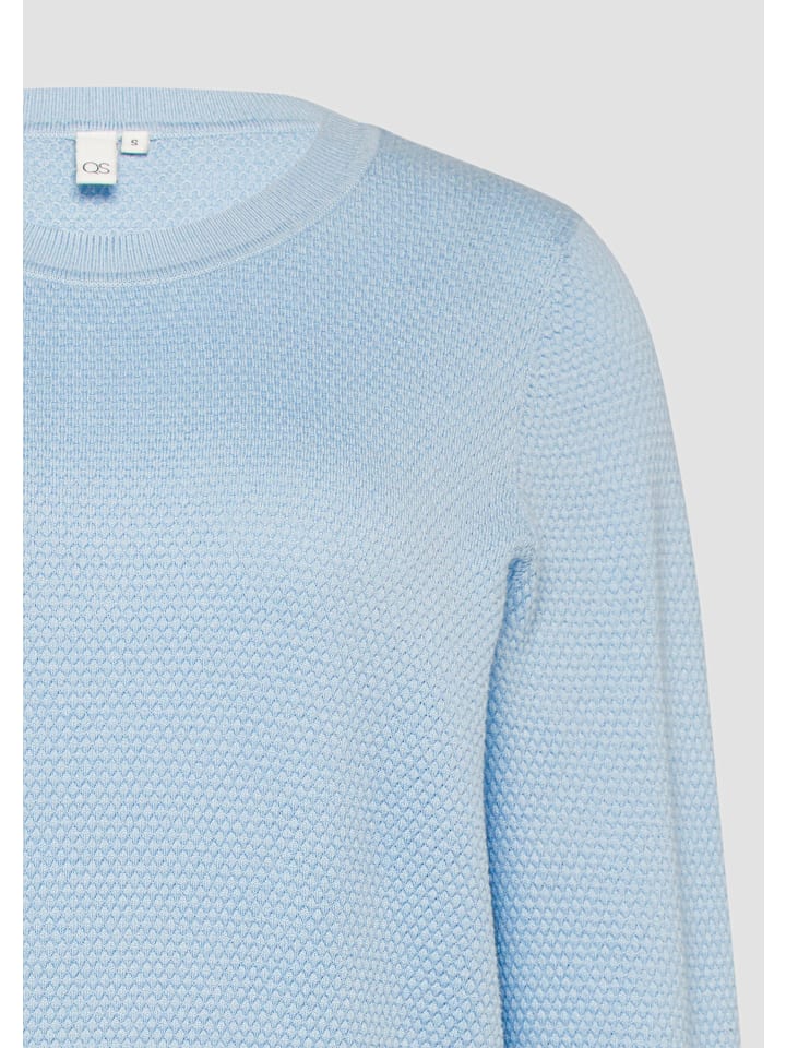 Вязаный свитер QS, синий
Вязаный свитер QS, синий