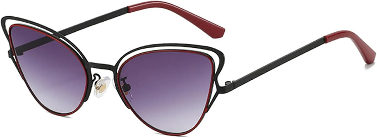 Очки-«кошачий глаз» большого размера, милые солнцезащитные очки для женщин и мужчин, модные ретро-очки с защитой от УФ-излучения bullabulling, Black Gray
Очки-«кошачий глаз» большого размера, милые солнцезащитные очки для женщин и мужчин, модные ретро-очки с защитой от УФ-излучения bullabulling, Black Gray