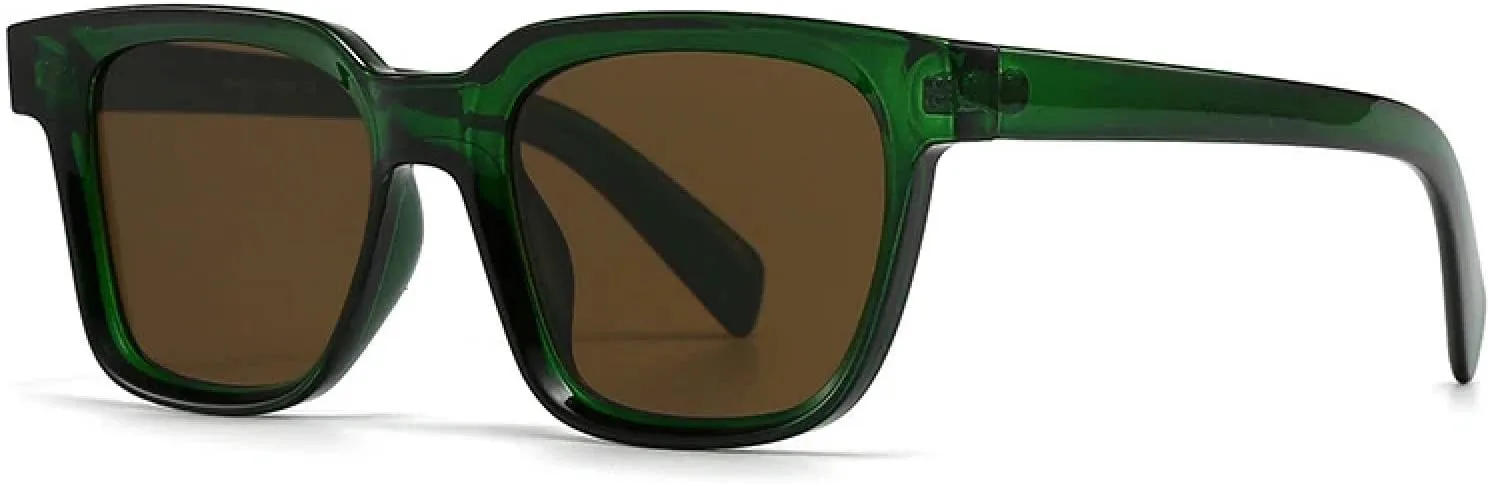 Ретро солнцезащитные очки для женщин, защита от УФ-излучения UV400, модные солнцезащитные очки для мужчин, трендовые солнцезащитные очки TVTBBVV, Green Tea
Ретро солнцезащитные очки для женщин, защита от УФ-излучения UV400, модные солнцезащитные очки для мужчин, трендовые солнцезащитные очки TVTBBVV, Green Tea