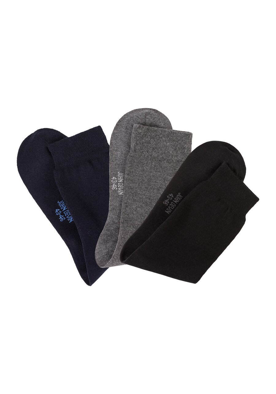 Носки JOHN DEVIN, цвет Navy/mottled grey/Black
Носки JOHN DEVIN, цвет Navy/mottled grey/Black