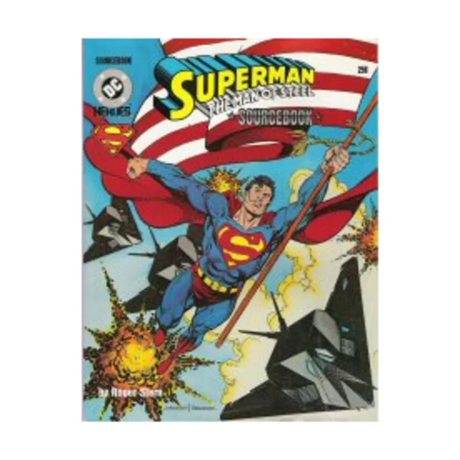 Superman - The Man of Steel Sourcebook, DC Heroes - Core & Sourcebooks (Mayfair Games), мягкая обложка
Superman - The Man of Steel Sourcebook, DC Heroes - Core & Sourcebooks (Mayfair Games), мягкая обложка