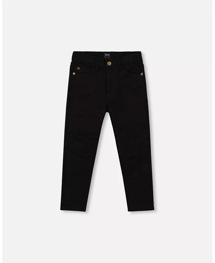 Брюки из эластичного твила для мальчиков, черные – для малышей|детей Deux par Deux, черный
Брюки из эластичного твила для мальчиков, черные – для малышей|детей Deux par Deux, черный