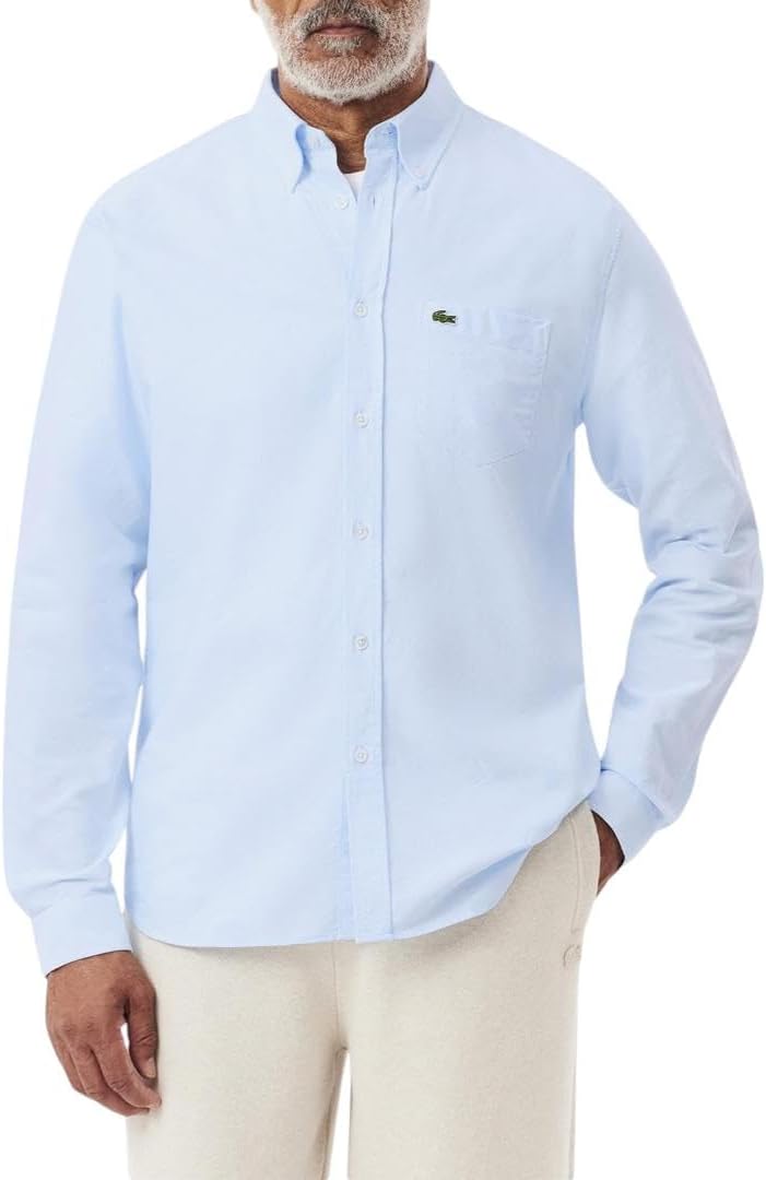 Lacoste мужская рубашка Regular Fit Cotton Oxford, белая, XS
Lacoste мужская рубашка Regular Fit Cotton Oxford, белая, XS