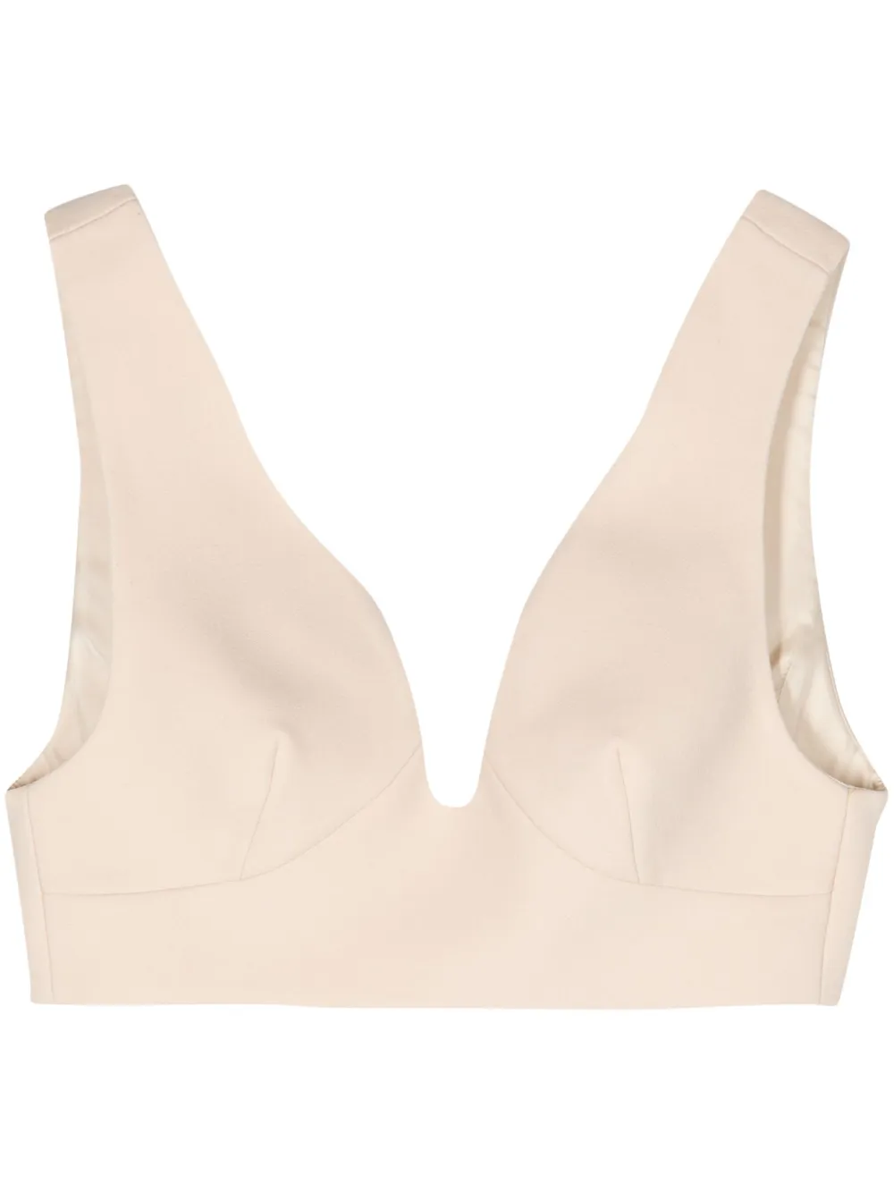 Топ-бралетт из вирджинской шерсти JIL SANDER, нейтральный
Топ-бралетт из вирджинской шерсти JIL SANDER, нейтральный