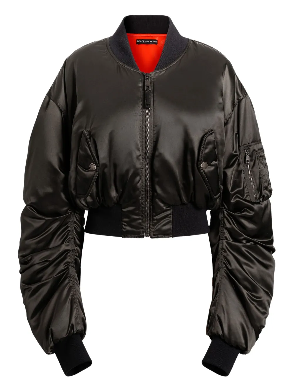 Укороченный бомбер DOLCE & GABBANA, серый
Укороченный бомбер DOLCE & GABBANA, серый
